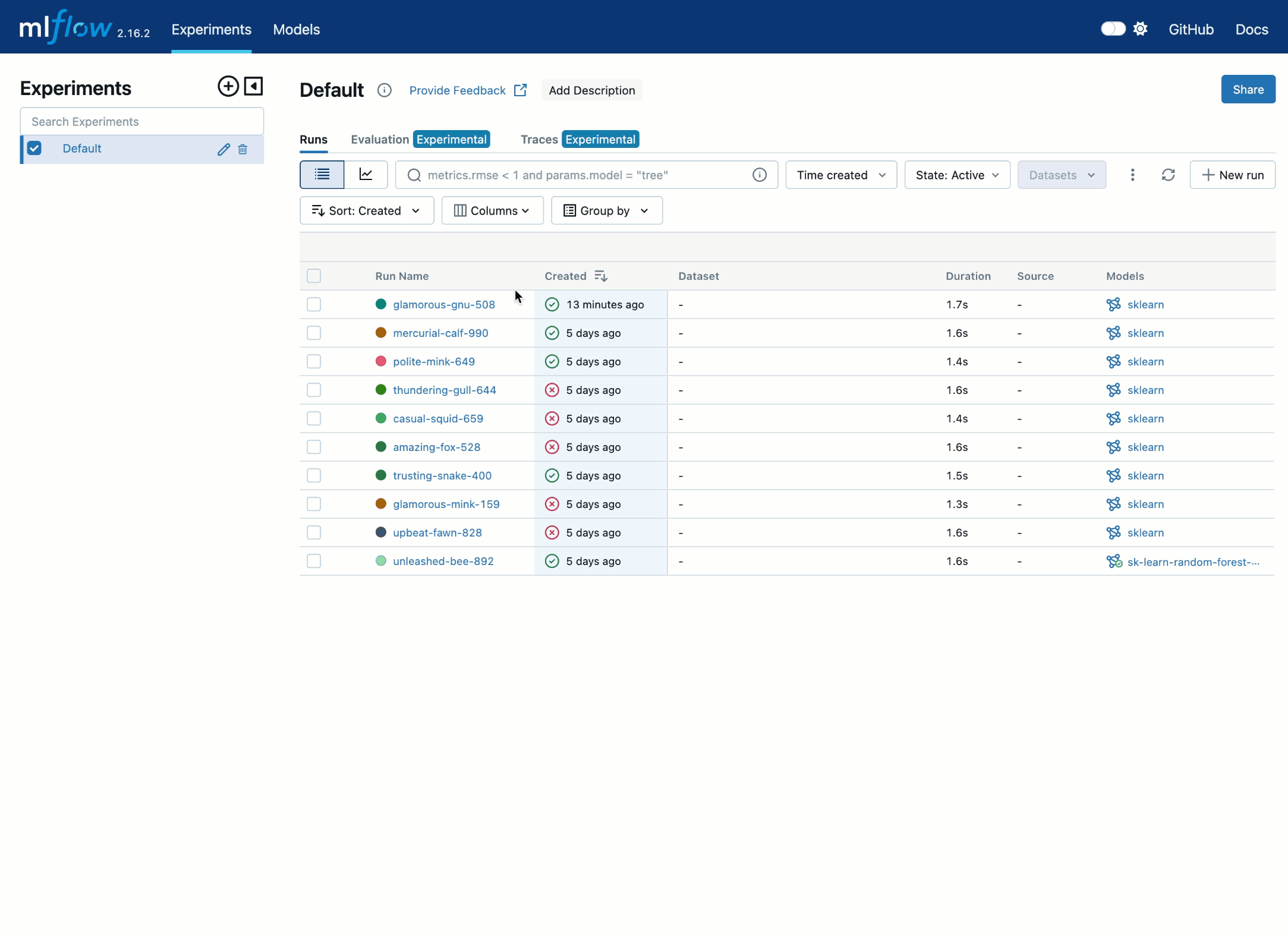 MLflow Unity Catalog Model View 2.0